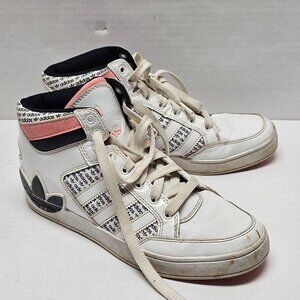 Adidas Mens Womens Hardcourt FV6983 Mid Top Shoes Sneakers Basketball 7 US